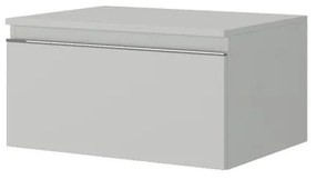 Cassetti per mobile bagno (componibili) L 60 x L 46 cm in truciolare grigio perla opaco Ofset