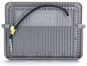 Aigostar - Riflettore LED LED/100W/230V grigio 4000K IP65