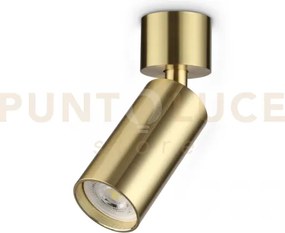 Dynamite faretto ottone orientabile 1 luce attacco gu10 4cm lampadi...