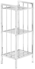 Mensola da bagno in argento 33x73 cm - Premier Housewares