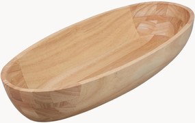 Ciotola da portata in legno di albero della gomma Essenza
