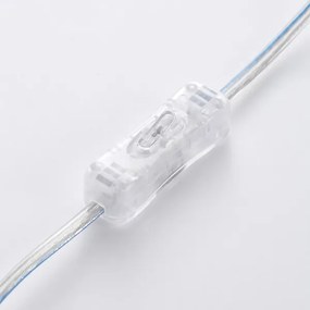 Brilliant - Lampada da tavolo CLARIE 1xE14/40W/230V cromo opaco/bianco