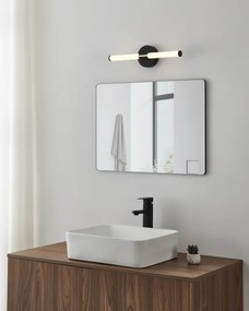 Eglo 901852 - Illuminazione LED per specchio da bagno RAMOLA LED/7,5W/230V 45cm IP44 nero