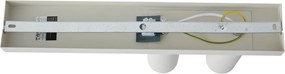 Faretto da soffitto moderno beige 2 luci inclinabile - Renna