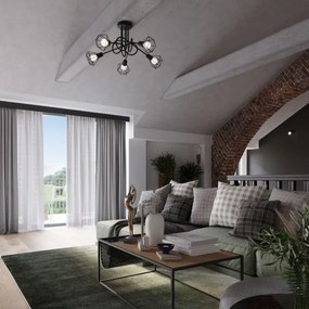 Sollux SL.1105 - Lampada da parete ARTEMIS 1xE14/40W/230V nero