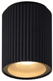 Nordlux - Plafoniera da esterno KYKLOP 1xGU10/15W/230V IP54 nero