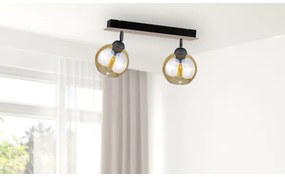 Luce Spot THEA WOOD 2xE27/60W/230V