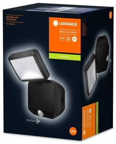 Ledvance - LED Riflettore da muro per esterni con sensore SPOTLIGHT LED/4W/4xD IP54