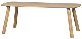 Tavolo da pranzo in rovere massiccio 100x180 cm Tablo – WOOOD