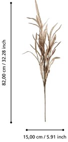 Eglo 428233 - Fiore artificiale KUNMING 82 cm marrone