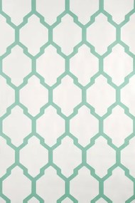 Farrow & Ball Carta da parati Tessella - Arsenic/ Pointing