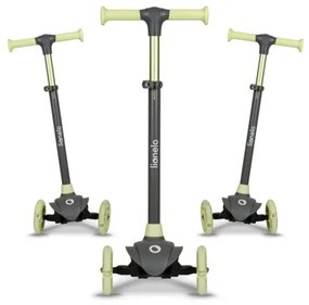 Lionelo - Per bambini scooter JESSY grigio/verde