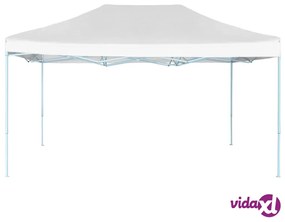 vidaXL Tenda per Feste Pieghevole 3x4,5 m Bianca