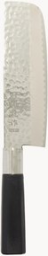 Coltello Nakiri in acciaio inossidabile Hammered
