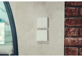 Immax NEO 07507L - Interruttore 2-bottoni SMART 1xCR2430 Zigbee 3.0 Tuya