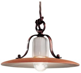 Ferroluce Classic Bologna 1-light suspension C821