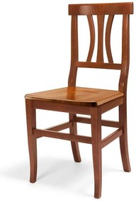 ISABELLE - sedia curve in legno massello