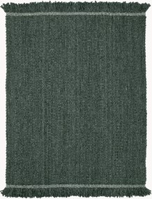 Tappeto in lana a pelo corto tessuto a mano Elmo