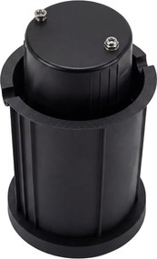 Faro interrato con base E27 - per lampade PAR30 e PAR38 - Doppio Pressacavo
