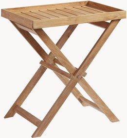 Tavolino pieghevole in legno di teak Tray