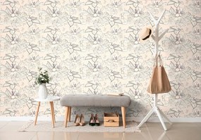Carta da parati – Giardino con tocco autunnale