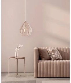 EGLO 49024 - Lampadario a sospensione con filo CARLTON-P 1xE27/60W/230V