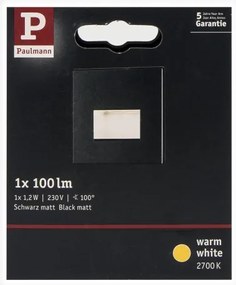 Paulmann 93094 - LED 1,2W lampada da scala EDGE 230V