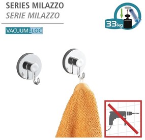 Set di accessori da bagno autoportanti grigio Milazzo - Wenko