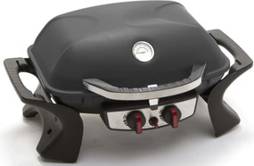 Barbecue a Gas GPL Portatile 2 Fuochi Taddei Easy Nero...
