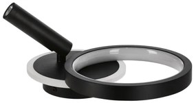 Faretto da parete a LED MONET LED/16W/230V nero