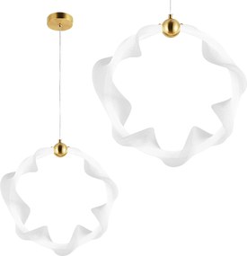 Lampada G014-1CP WHITE/GOLD
