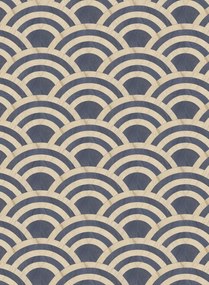 Moooi for Arte Carta da parati Lucky O's - MO3043 - Birch & Blue