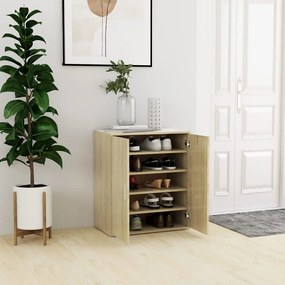 Scarpiera Rovere Sonoma 60x35x70 Cm İn Truciolato /