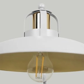 Brilagi - Lampada da tavolo FLAMENGO 1xE27/60W/230V bianco