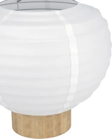 Eglo 44067 - Lampada da tavolo SUMMERHILL 1xE27/40W/230V bianco/beige