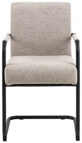 Sedie da pranzo beige in set di 2 Adele - Actona