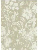 Mindthegap Carta da parati Flowery Ornament - Grey/ Beige