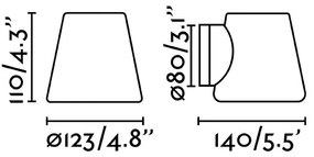 FARO 63510 - Applique da bagno BIANCA 1xG9/6W/230V IP44