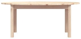 Tavolino da salotto 110x55x45 cm legno massello di pino