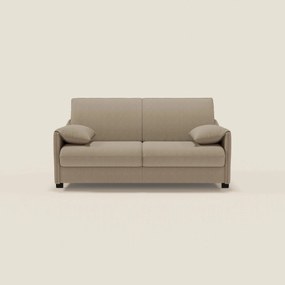 Primula divano letto con materasso alto 18 cm - braccioli mobili e tessuto smacchiabile T05