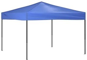 Tenda per Feste Pieghevole Blu 3x3 m