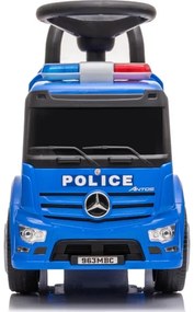 Bici a spinta Mercedes Auto della polizia 2xAA blu