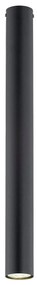 Plafoniera TECNO 1XL da soffitto base GU10 Nera
