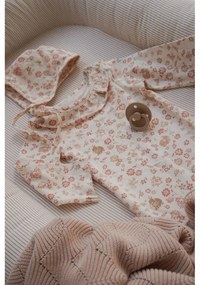 Coperta per bambini beige in cotone organico lavorata a maglia 80x100 cm Almond – Cam Cam Copenhagen