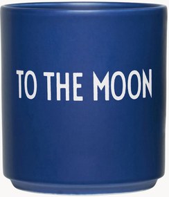 Tazza con scritta Favourite To The Moon