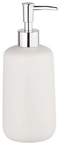 Dispenser di sapone in ceramica bianca 0,5 l Olinda - Allstar