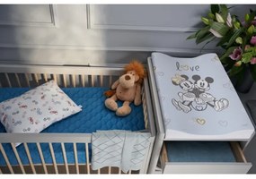CebaBaby - Materassino fasciatoio bilaterale COZY DISNEY 50x70 cm blu