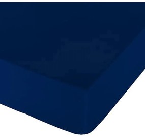 Lenzuolo con angoli aderenti Naturals Azzurro - Letto da 180 (180 x 190 cm)