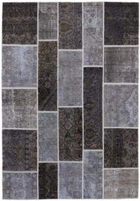Patchwork Tappeto 170x240 (Iran) Annodato A Mano