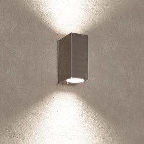 Applique da Esterno Bidirezione IP65 GU10 - Inox